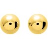BOUCLES D'OREILLES PLAQUE OR