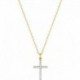 COLLIER PLAQUE OR