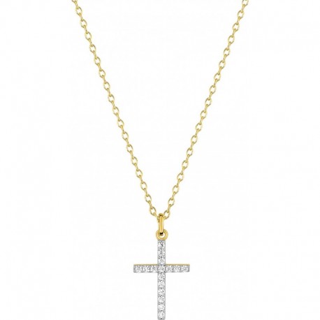 COLLIER PLAQUE OR