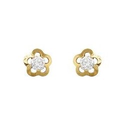 BOUCLES D'OREILLES OR 375/1000