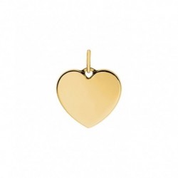 PENDENTIF PLAQUE OR