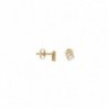 BOUCLES D'OREILLES PLAQUE OR
