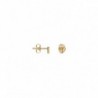 BOUCLES D'OREILLES PLAQUE OR