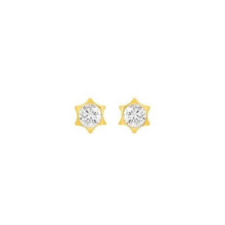 BOUCLES D'OREILLES OR 375/1000