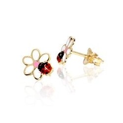 BOUCLES D'OREILLES OR 375/1000