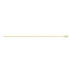 CHAINE PLAQUE OR