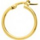 BOUCLES D'OREILLES PLAQUE OR