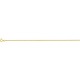 CHAINE PLAQUE OR