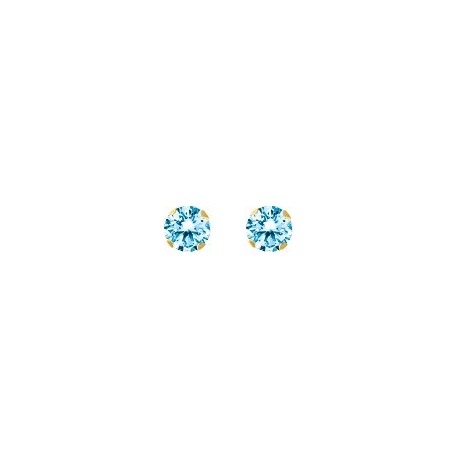 BOUCLES D'OREILLES PLAQUE OR