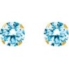 BOUCLES D'OREILLES PLAQUE OR