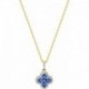 COLLIER PLAQUE OR
