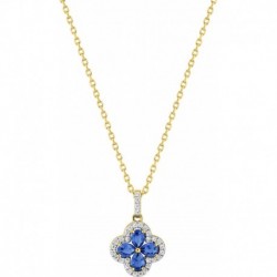 COLLIER PLAQUE OR