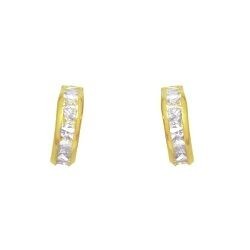 BOUCLES D'OREILLES OR 375/1000