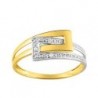 BAGUE OR 750/1000