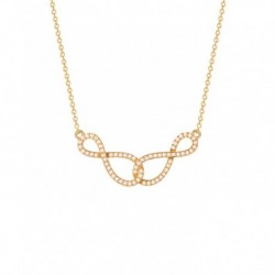 COLLIER PLAQUE OR