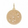 PENDENTIF PLAQUE OR