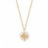 COLLIER PLAQUE OR
