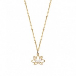 COLLIER PLAQUE OR
