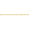 CHAINE PLAQUE OR