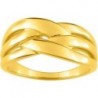BAGUE PLAQUE OR