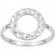 BAGUE ARGENT
