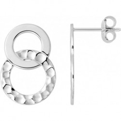 BOUCLES D'OREILLES ARGENT