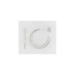BOUCLES D'OREILLES ARGENT