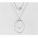 COLLIER ARGENT