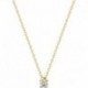 COLLIER PLAQUE OR