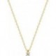 COLLIER PLAQUE OR