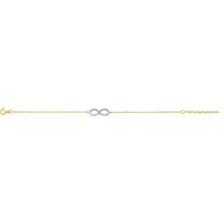 BRACELET PLAQUE OR