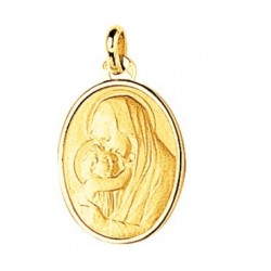 MEDAILLE PLAQUE OR