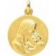MEDAILLE PLAQUE OR