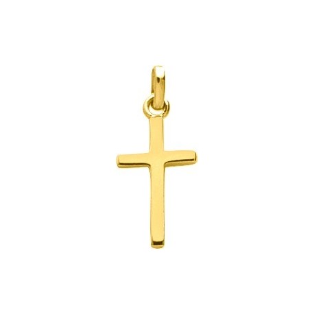 CROIX PLAQUE OR