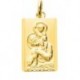 MEDAILLE PLAQUE OR