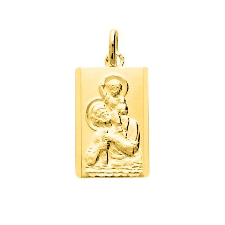 MEDAILLE PLAQUE OR