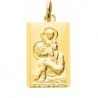 MEDAILLE PLAQUE OR