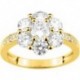 BAGUE PLAQUE OR