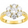 BAGUE PLAQUE OR