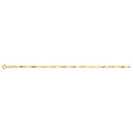 CHAINE PLAQUE OR