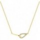 COLLIER PLAQUE OR
