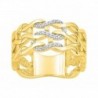 BAGUE PLAQUE OR