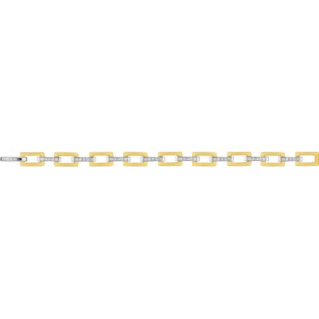 BRACELET PLAQUE OR