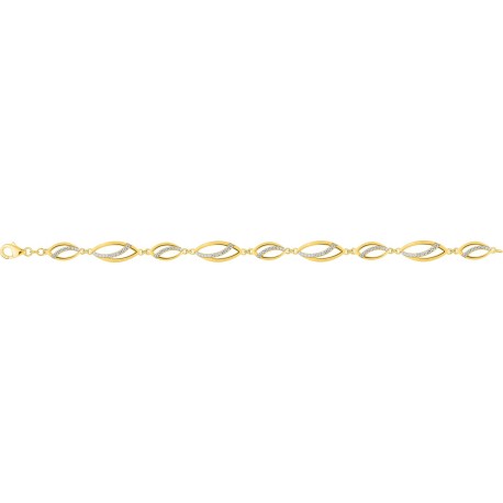 BRACELET PLAQUE OR