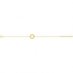 BRACELET PLAQUE OR