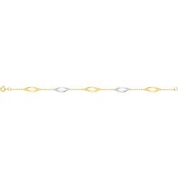 BRACELET PLAQUE OR