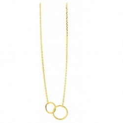 COLLIER PLAQUE OR