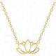 COLLIER PLAQUE OR
