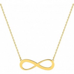 COLLIER PLAQUE OR