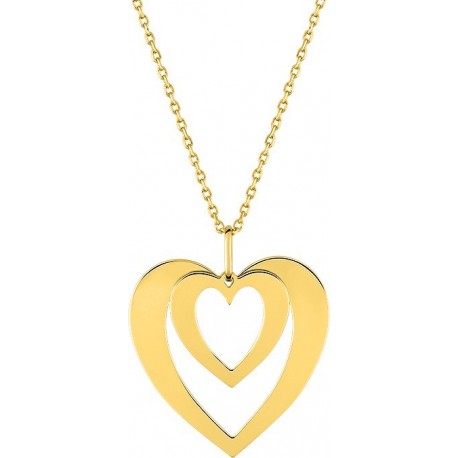 COLLIER PLAQUE OR